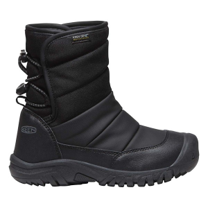 Boys' KEEN Puffrider Waterproof Winter Boots Outdoor Little 5 Black