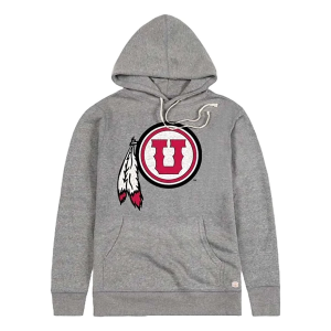 Utah Utes Homefield Apparel Hoodie Small Grey Heather