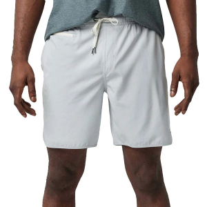Men's Vuori Banks Shorts 2XLarge Sky Grey Heather Linen