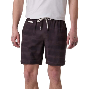 Men's Vuori Banks Shorts Medium Sangria Slub Stripe