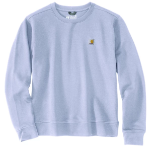 Women's Carhartt TENCEL Fiber Series Relaxed Fit Work Crewneck Sweatshirt 2X Mica