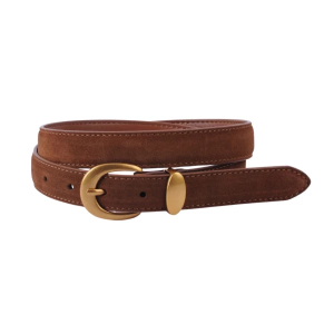 Women's Most Wanted Basic Keeper Suede Belt XLarge Caramel