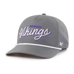 Minnesota Vikings 47 Brand Fairway Adjustable Hat One Size Grey