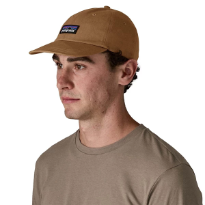 Patagonia P-6 Label Trad Adjustable Hat One Size Deer Brown