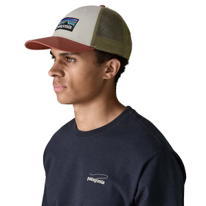 Patagonia P-6 Logo LoPro Trucker Adjustable Hat One Size Birch