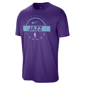 Utah Jazz 2025 Practice Nike T-Shirt XLarge Purple