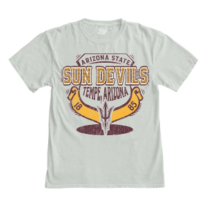 Arizona State Sun Devils Blue 84 Clever Way T-Shirt 2XLarge Cement