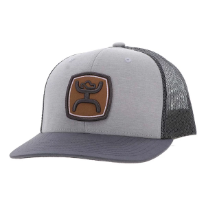 Men's Hooey Zenith Snapback Hat One Size Grey/Brown