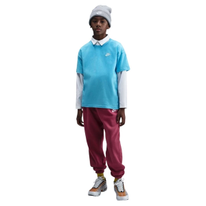 Girls' Nike Sportswear Club Wash T-Shirt XLarge Baltic Blue