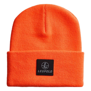 Men's Leupold Logo Hunting Beanie One Size Blaze Orange