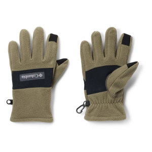 Boys' Columbia Fast Trek III Gloves Large Stone Green