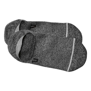 Adult Vuori No Show Socks Large Heather Grey