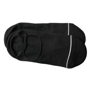 Adult Vuori No Show Socks Medium Black