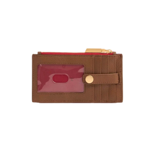 Hammitt 210 West Card Holder Mahogany Pebble