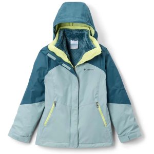 Girls' Columbia Bugaboo III Fleece Interchange 3-in-1 Jacket 2XSmall Crushed Blue/Everblue