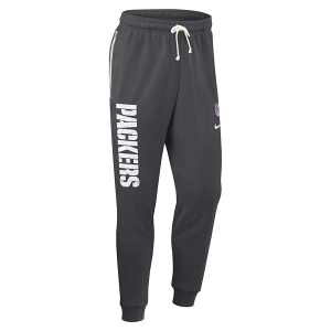 Green Bay Packers Nike 2025 Sideline Taper Sweatpants Small Anthracite