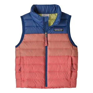 Patagonia Down Sweater Vest Baby 6 mo. Clement Blue
