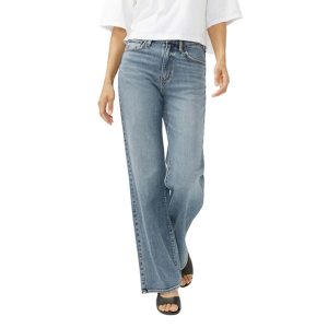 Women's Silver Jeans Co. Highly Desirable Straight Jeans London 33 31