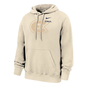 UW-Eau Claire Blugolds Nike Hoodie XLarge Natural