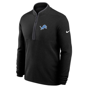 Detroit Lions Nike Victory 1/4 Zip 2XLarge Black