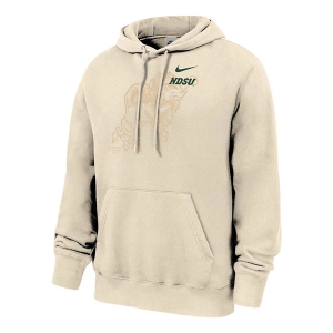 North Dakota State Bison Nike Hoodie XLarge Natural