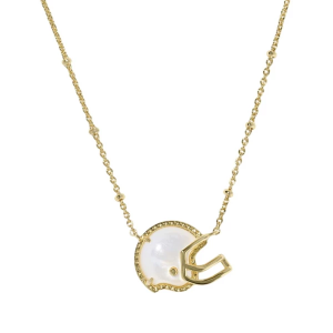 Kendra Scott Football Helmet Pendant Necklace