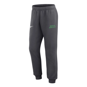 North Dakota Fighting Hawks Nike Club Joggers Medium Anthricite