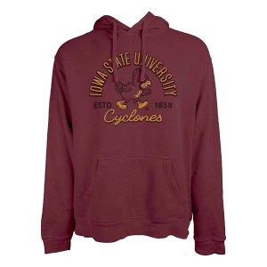 Iowa State Cyclones Blue 84 Hoodie Large Cardinal