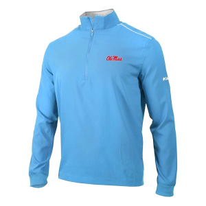 Mississippi Rebels Columbia Bogey's Paradise 1/4 Zip 2XLarge White Cap