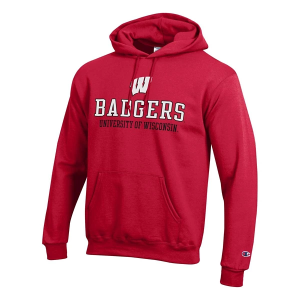 Wisconsin Badgers Champion Hoodie 3XLarge Red