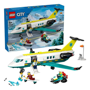 LEGO City Emergency Air Ambulance Airplane 60465 Building Set