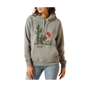 Women's Ariat San Pedro Hoodie Small Grey Heather