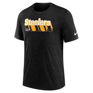 Pittsburgh Steelers Nike 2025 Logo T-Shirt Medium Black