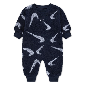 Boys' Nike Boucle Jacquard Coverall Baby 24 mo. Navy