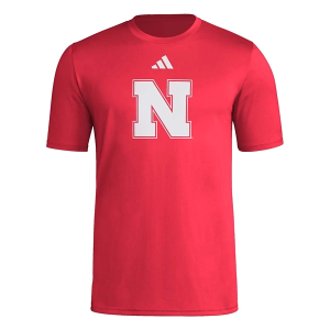 Nebraska Cornhuskers adidas Logo T-Shirt Small Red