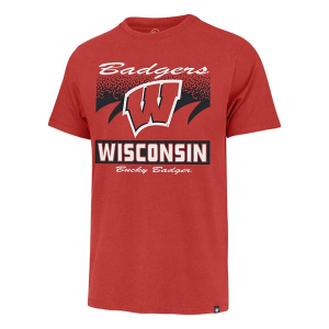 Wisconsin Badgers 47 Brand Waver T-Shirt Large Red
