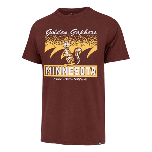 Minnesota Golden Gophers 47 Brand Waver T-Shirt Medium Maroon