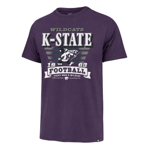 Kansas State Wildcats 47 Brand Strap Splash T-Shirt 2XLarge Purple