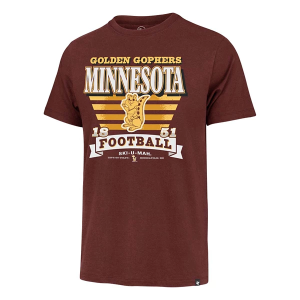 Minnesota Golden Gophers 47 Brand Strap Splash T-Shirt Medium Maroon