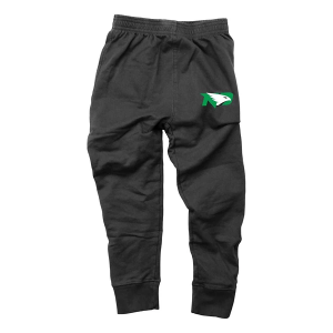 North Dakota Fighting Hawks Wes and Willy Timon Kids' Joggers Small Black