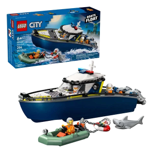 LEGO City Police Boat Chase 60456 Building Set