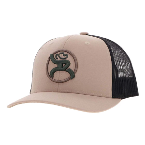 Men's Hooey Strap Snapback Hat One Size Tan/Black