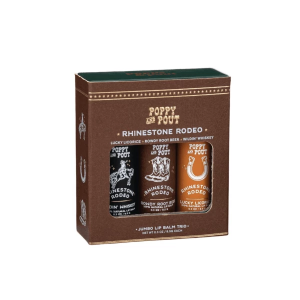 poppy & pout Rhinestone Rodeo Trio Gift lip-care