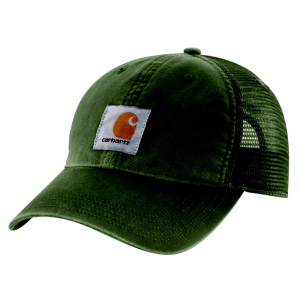 Men's Carhartt Canvas Mesh-Back Snapback Hat One Size Basil