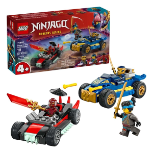 LEGO Ninjago Rogue vs. Drix Race Car Duel 71840 Building Set