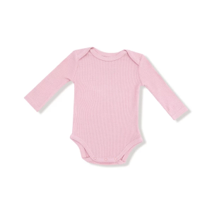 Girls Angel Dear Waffle Bodysuit 3/6 mo. Cameo Pink