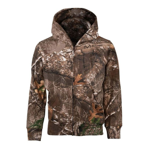 Youth King's Camo Youth Full Zip Hoody