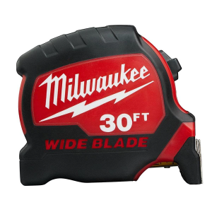 Milwaukee WIDE BLADE Tape Measure - 30 ft