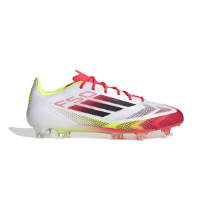 Adult adidas F50 Elite FG Molded Soccer Cleats M9.5/W11 White/Black/Pink