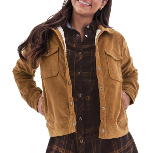 Women's Aventura Rhyder Jacket Large Tobacco Brown